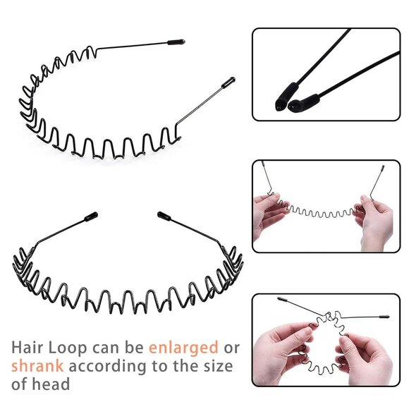 Wash Headband 4PCS Plush Bow Hair Accessories and Headbands Light Green - Picture 3 of 6